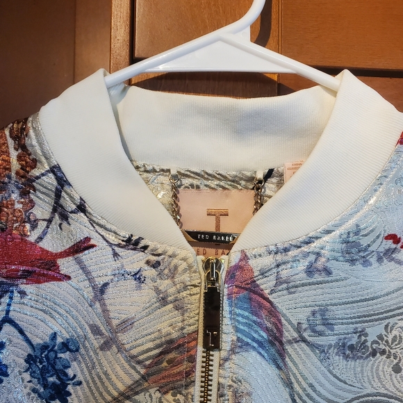 Tanzi Opulent Fauna Ornate Bomber Jacket - Picture 9 of 16